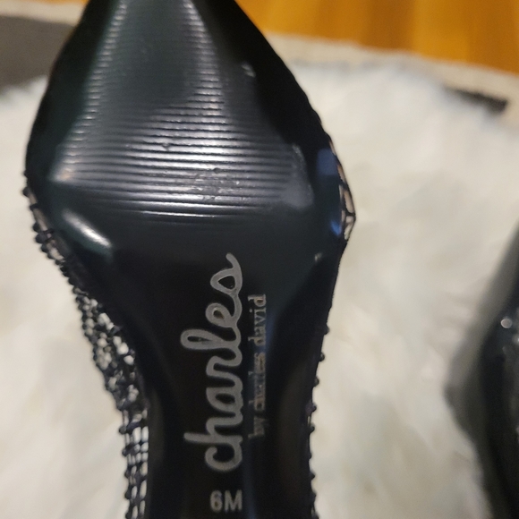 CHARLES BY CHARLES DAVID "AFTERHOURS" SPARKLY MESH BOOTIES - Picture 10 of 10